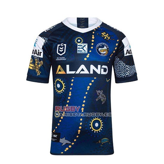 Camiseta Parramatta Eels Rugby 2019-2020 Conmemorative